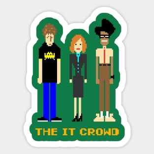 The IT Crowd - pixels Sticker